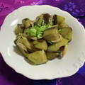 ankotetu's cooksnap of when they made みょうが香る★なすのオイスター炒め.