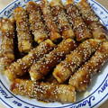 ふぅ＆かず's cooksnap of when they made チーズIN肉巻きちくわのスタミナマヨ照り.