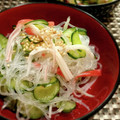 ひっこ's cooksnap of when they made きゅうりと春雨の酢の物.