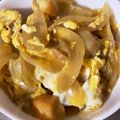 ミミコ＆キンジ's cooksnap of when they made 麩っ麩っ麩～な卵とじ☆.