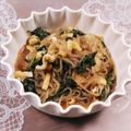 クックHG9V8Y☆'s cooksnap of when they made しらたきとさつまいもの葉っぱの金平.