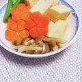 めみたん☆'s cooksnap of when they made 煮物 なめこ 高野豆腐 人参.