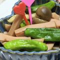 ゆけり３兄弟's cooksnap of when they made ☆シシトウと魚肉ソーセージのピリ辛ポン酢.