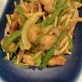 105♡'s cooksnap of when they made 簡単美味しい豚ロースのチンジャオロース★.