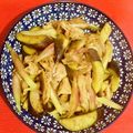 kose's cooksnap of when they made 豚肉となす・みょうがの酢醤油炒め.