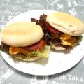 ＠迷子＠'s cooksnap of when they made イングリッシュマフィンでスパムサンド.