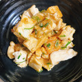 yukarin222's cooksnap of when they made 鶏むね肉と厚揚げの中華ネギダレ.
