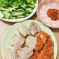 えみらくる's cooksnap of when they made ヒルナンデス 韓国風豚肉のポッサム.