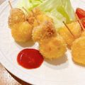 nakamucchi's cooksnap of when they made お弁当にも❤ウズラ＆ウインナー串フライ♬.
