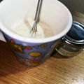 ☆あさ's cooksnap of when they made 蜂蜜きな粉ミルクで温まろう(｡•◡•｡).