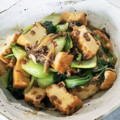 とよまち's cooksnap of when they made 青梗菜と厚揚げとひき肉のピリ辛炒め.