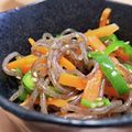 yukoko☆'s cooksnap of when they made 簡単！人参ピーマン白滝でしりしり中華炒め.