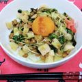 カリーナ's cooksnap of when they made サラダチキンと納豆の卵かけご飯.