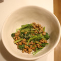 みるく茶's cooksnap of when they made 小松菜☆納豆和え.