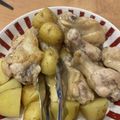 もか75's cooksnap of when they made 手羽元とじゃがいものコンソメ酒蒸し☆.