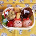 hime's cooksnap of when they made 年中　ネコちゃんお弁当.