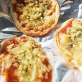ふか谷's cooksnap of when they made 餃子の皮とミートソースでピザ風♪.