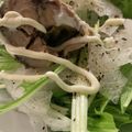 MULA's cooksnap of when they made 簡単♪鯖缶＆水菜・新玉混ぜ混ぜサラダ.