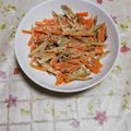 くネコまろす's cooksnap of when they made レンジ☆ごぼうサラダ（胡麻マヨ味ごぼう）.