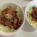 いちご帽子's cooksnap of when they made 簡単節約♡豚バラ蒲焼きどんぶり.