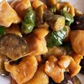メイプルママ☆'s cooksnap of when they made 鶏むね肉なすピーマン豆板醤ピリ辛味噌炒め.