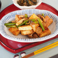 バカリャウ's cooksnap of when they made ニンニクの芽と厚揚げのピリ辛炒め.