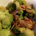 さやたーん's cooksnap of when they made ロマネスコとベーコンのおかか醤油炒め.