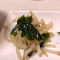 neeboo♬♪'s cooksnap of when they made [おつまみに]わかめともやしサラダ♡.