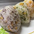★なみ☆'s cooksnap of when they made ゆかりの天かすおにぎり.