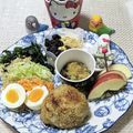 ゆけり３兄弟's cooksnap of when they made 簡単！絶品！焼きおにぎりチーズおかか♫.