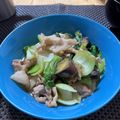 ふらふらおやじ's cooksnap of when they made 豚肉とチンゲン菜、ナスの中華風炒め.