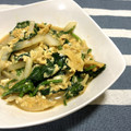 ☆のん☆☆'s cooksnap of when they made 超旨！ほうれん草の卵炒め・オイスター風味.