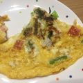 さおりん@料理特訓中's cooksnap of when they made 風味楽しむ♪三つ葉とかにかまの和オムレツ.