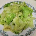 yasuna313's cooksnap of when they made スピードレシピ！レタスのカレー炒め.