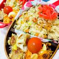 U☆kaoru's cooksnap of when they made 白だしdeなんちゃって炒飯.
