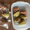 チャロネコ's cooksnap of when they made サクサク チョコチップ 抹茶 スコーン.