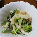 ramieru's cooksnap of when they made 新玉ねぎとブロッコリーのG.ツナマヨポン.