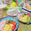 sakuraロゼット's cooksnap of when they made のせ過ぎ具材の冷やし中華.