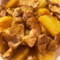 sacching's cooksnap of when they made ご飯が進む☆豚肉とじゃがいものカレー炒め.