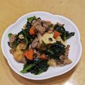 ラリー＆サラ's cooksnap of when they made 豚肉*厚揚げ*彩り煮物.