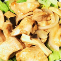 やえまりも's cooksnap of when they made エリンギと鶏むね肉のマヨポン炒め.