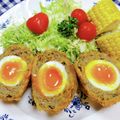 みっちゃん❇️68's cooksnap of when they made 卵がトロトロのスコッチエッグ♬.