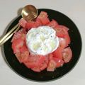 てらすみ☆'s cooksnap of when they made キャンプ飯★ブッラータチーズのカプレーゼ.