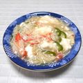 ＠迷子＠'s cooksnap of when they made カニの旨味たっぷりポカ②塩あんかけ豆腐✿.