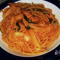 まんまるタマゴ君's cooksnap of when they made 絶品フライパンだけでナポリタンスパゲティ.