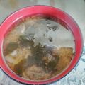 大魔女's cooksnap of when they made たまねぎの味噌汁.