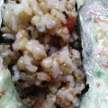 amaotoたん's cooksnap of when they made ☆おにぎり☆梅・しそ昆布・鰹節.
