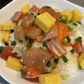 eMiRie3's cooksnap of when they made 我が家の味！ぶりの『りゅうきゅう』丼.