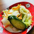 kinniko's cooksnap of when they made 超簡単！ご飯がススミ過ぎる白菜の浅漬け.