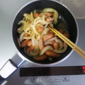 彩音ｍａｍａ's cooksnap of when they made ソーセージと玉ねぎの簡単炒め.